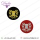 Drum Major Badge Gold or Silver Bullion Hand Embroidered