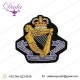 Hand embroidered emblem