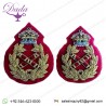 Blazer patch UK British Army Field Marshal General Uniform Rank Badge KING Crown