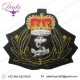Blazer patch UK ROYAL NAVY CHAPLAIN OFFICER CAP HAT BADGE KING CROWN