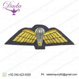 RAF Royal Air force Gold Wing Handmade Bullion Badge