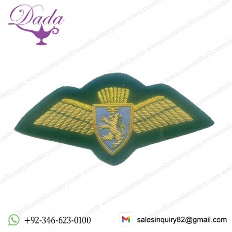 UK British Caledonian Airways Airline Uniform Captain Crew Pilot Wing Patch Line