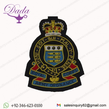 Royal Army Ordnance Corps Regimental Poplin Shirt - Short or Long Sleeves