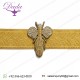 bee brooch hand embroidery brooch badges Bullion wire fashion jacket Indian China embroidered patches blazer crest goldwork