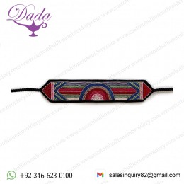 bracelet-art-deco brooch hand embroidery brooch badges Bullion wire fashion jacket 