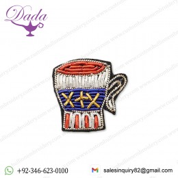 brooch pin badge embroidery