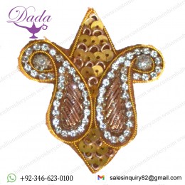 Bullion and Rhinestone Appliques