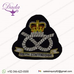 South Staffordshire Regiment Blazer Badge