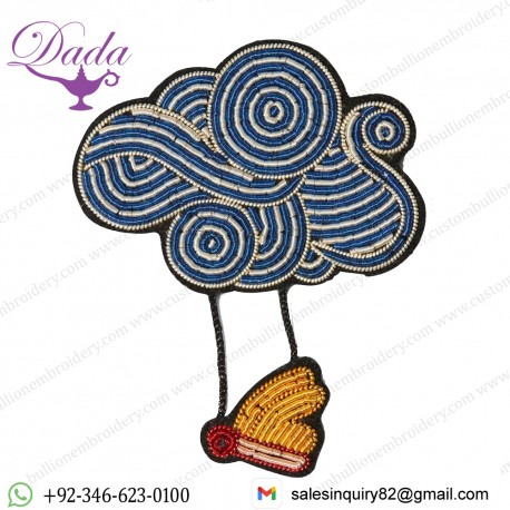BUTTERFLY CLOUD BROOCH