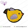 China Hand made Bullion Wire Embroidery sparrow brooch