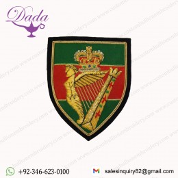 Ulster Defence Regiment Blazer Badge, Wire