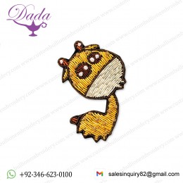 custom handmade indian embroidery bullion wire patch brooch