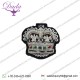 Badge Crown Silver Wire