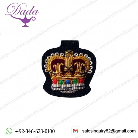 S,Sgt Gold On Navy Badge