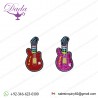 Hand embroidery Indian silk badge guitar bass brooch female accessories corsage