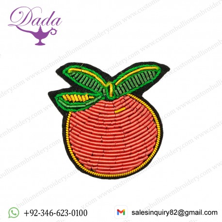 Hand India Metallic Wire Patch for Brooch