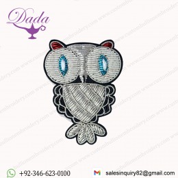 Hand Made Manufacturer Fabric Flower bullion wire Brooches