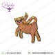 Pakistan Bullion Wire Animal Brooch Animal Bullion Wire Brooch