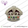 Badge Crown King's Crown Silver High Quality R734