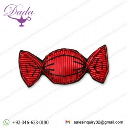 Hand-embroidery Beautiful candy Pin Brooch