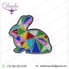 Rabbit Hand Embroidered Brooches