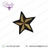 Star Bullion wire brooch pin hand embroidery brooch badges Bullion wire fashion jacket