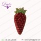 Strawberry pin Bullion badge
