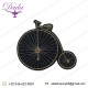 VELOCIPEDE brooch hand embroidery brooch badges Bullion wire fashion jacket Indian