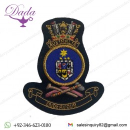 HMAS Australia Gold Wire Pocket Badge