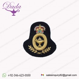 Royal Australian Army Nursing Corps – Bullion Hat Badge (Black Gold)