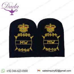 CPO Mine Warfare Gold Wire Bullion Rate Badge