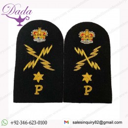 CPOETP 1 Star Gold Wire Bullion Rate Badge