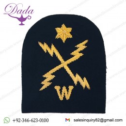 ETW Electrical Technical Weapons Gold Bullion Rate Badge 1 Star