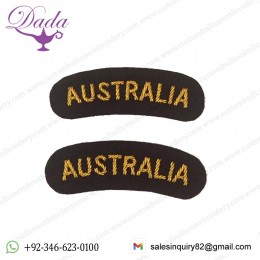 Gold Wire Bullion Australian Flashes - Black