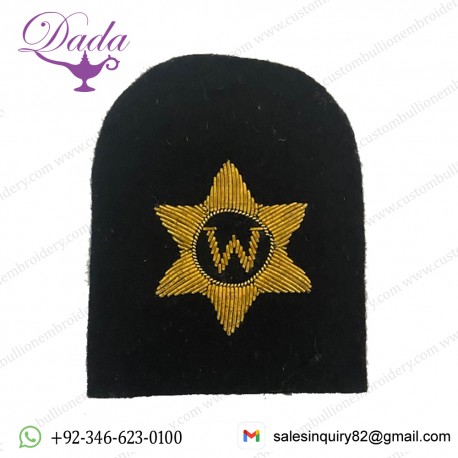 Writer Gold Wire Bullion Rate Badge