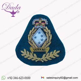 Women’s Royal Australian Army Corps (WRAAC) – Bullion (Gold) Hat Badge