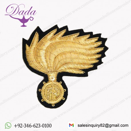 ITALIAN BULLION WIRE EMBLEM