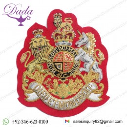 CUSTOM MADE HAND EMBROIDERY BADGES