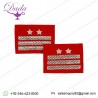 ITALIAN Degrees Gala Lieutenant CS Carabinieri Bullion Wire Badges