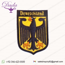 Deutschland Bullion Blazer Badges, Patches, Custom hand embroidered badges