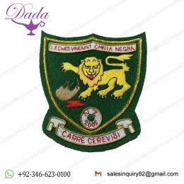 Hand Made Bullion And Wire Badge Club Badge
