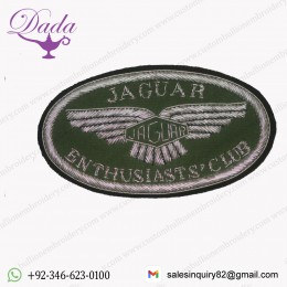 JAGUAR ENTHUSIASTS CLUB BULLION WIRE BLAZER BADGE XK XJ MKII MK X ETC