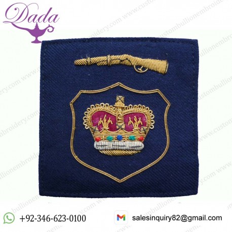 UNKNOWN RIFLE CLUB WIRE BADGE