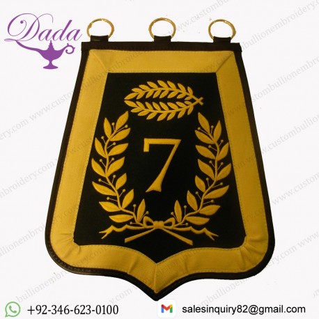 Sabretache 7 th hussar Hand Embroidered
