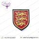 3 Lions Blazer Badge, Blazer Badge Wire Bullion Badge