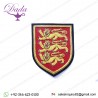 3 Lions Blazer Badge, Blazer Badge Wire Bullion Badge