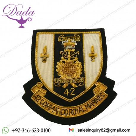 42 Commando Royal Marines emblem Military Blazer