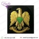 Libyan Forces Cap Badge & Emblem Bullion Hand Embroidered