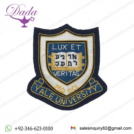 YALE UNIVERSITY BLAZER BADGE