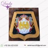 Troop chasseur a cheval de la garde, embroidered or brass eagle, sabretache Bullion Wire Embroidered
